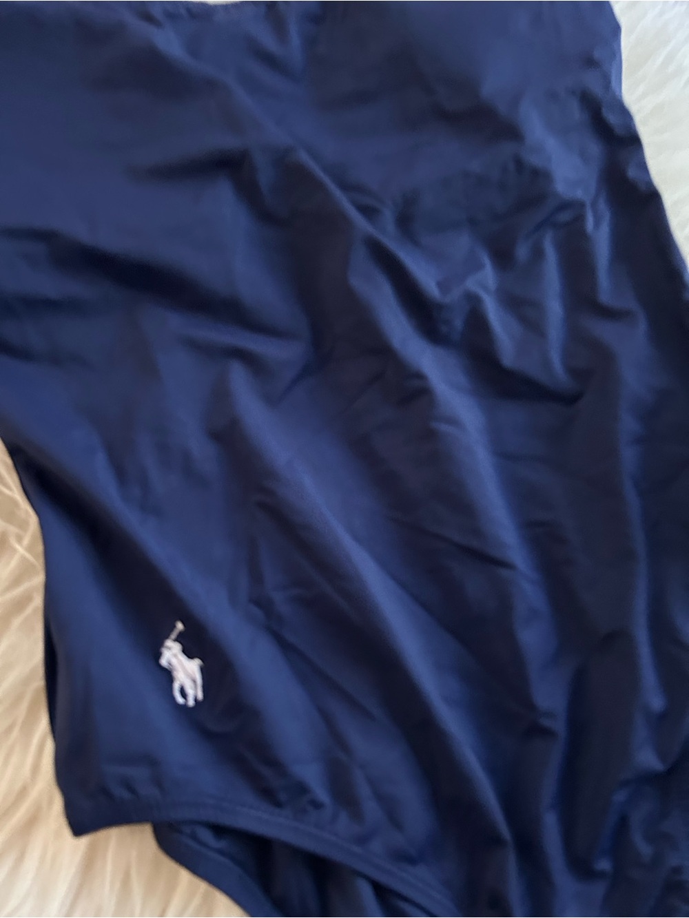 Polo Ralph Lauren one piece scoopback one piece embroidered logo swimsuit medium - Picture 5 of 8